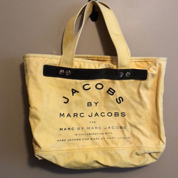 Marc Jacobs yellow tote - Picture 1 of 3